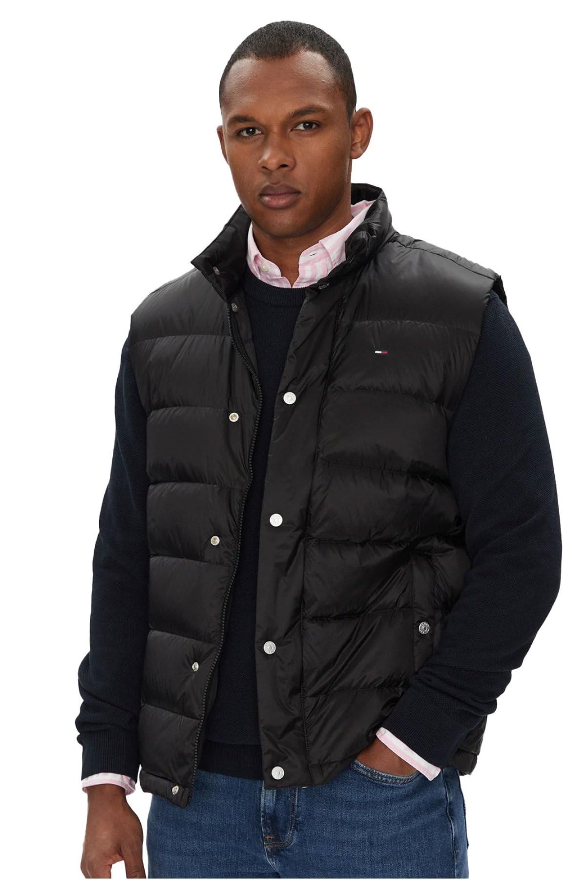 Tommy Jeans Kamizelka męska, czarny (czarny), M