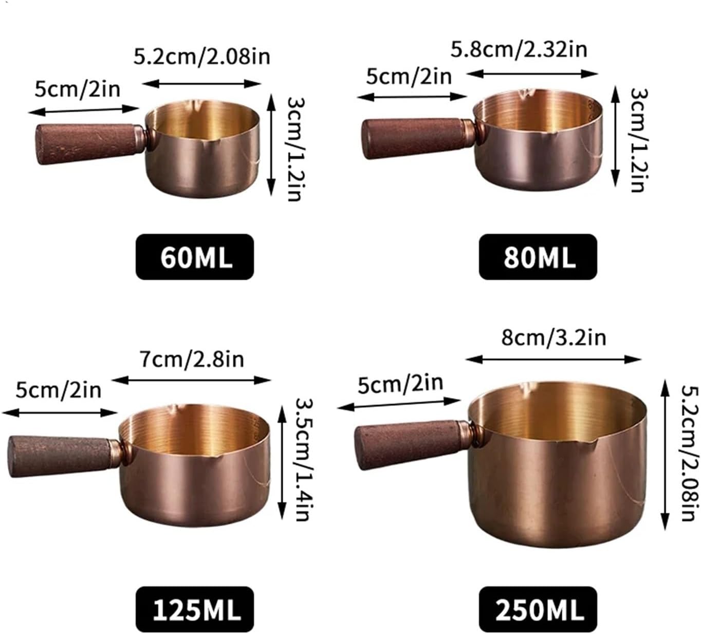 1Pcs Stainless Steel Sauce Cup(250ML Silver)