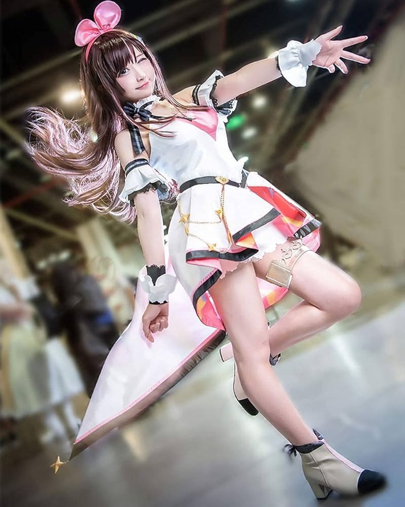 Amazon | [萌地带コスプレ] キズナアイ コスプレ 衣装 誕生日