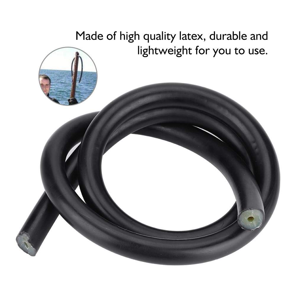 Tube en caoutchouc de chasse sous-marine, 3x16MM léger durable Durable bande de caoutchouc sous-marine Sling Tube de plongée sous-marine tube de latex pour le bricolage et remplacer l'ancien tube(1m)