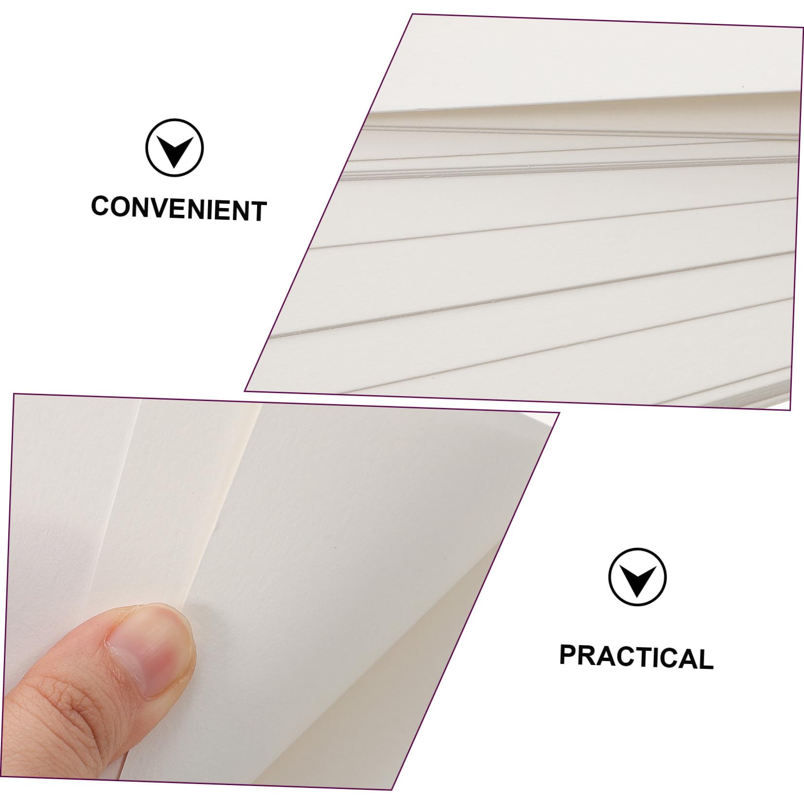 jojofuny 3 Ensembles Papier À Dessin Hydrosoluble À Esquisse Portable Pour Artistes Fournitures De Dessin Pratiques 25 Feuilles*3