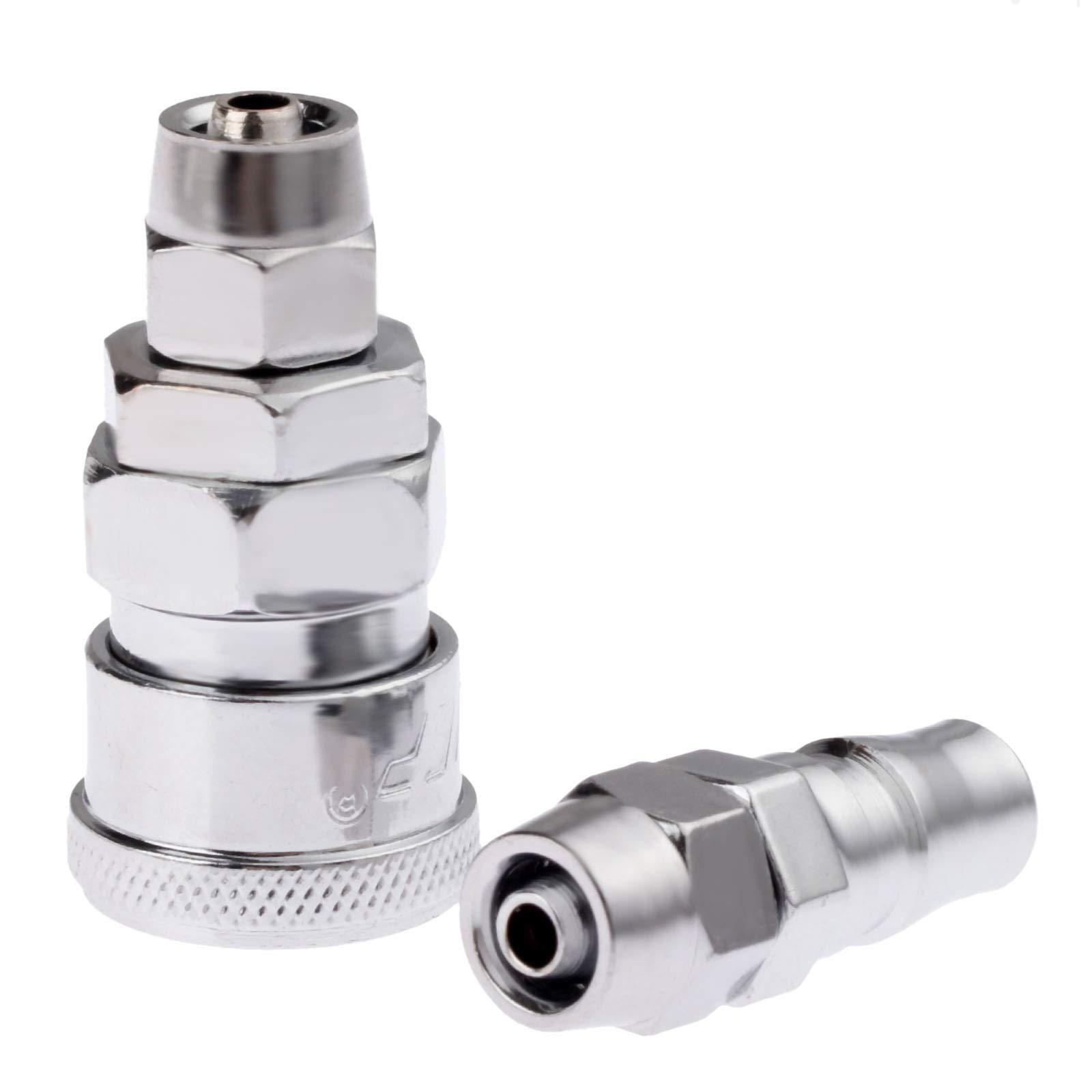Złączka do węża, wąż ogrodowy szybkiego łączenia 2 szt. Kolankowy zawór zwrotny wody Szybkozłączka 1/4 "OD 1/8" męski system odwróconej osmozy rura z tworzywa sztucznego