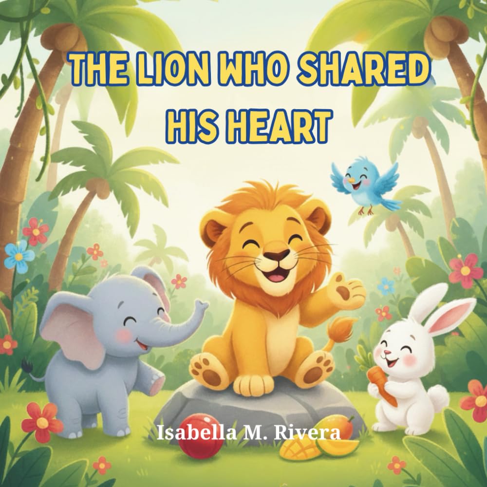 The Lion Who Shared His Heart: A Comforting Children’s Story about Learning to Share, Care, and Build Strong Friendships (Leo the Lion Cub Series)