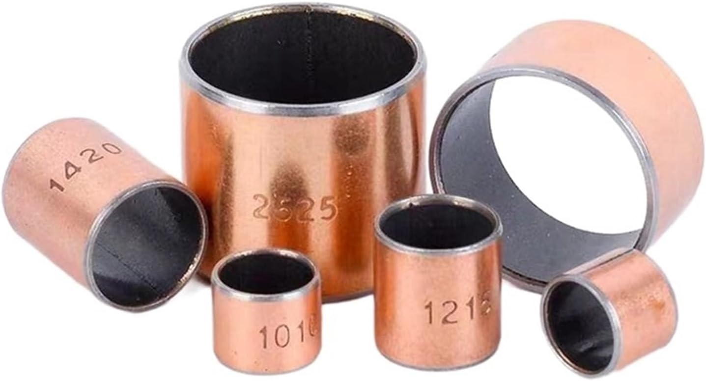 1/2/3/5PCS SF-1 Composite Copper Sleeve Dry Oil-free Bearing Sleeve Wear-resistant Bushing Inner Diameter 22 25 28(5PCS 25X30X20)