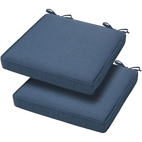 Magpie Fabrics 18x18 Seat Cushion 2-Pack: Timeless Comfort for Indoor and Outdoor Spaces