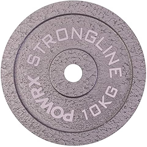 POWRX Hantelscheiben Set | verschiedene Gewichtsvarianten 5-40 kg | Gusseisen Gewichte Cover