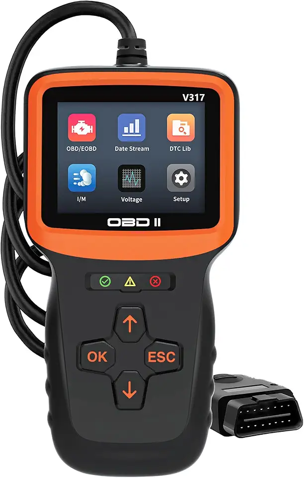 Zmoon OBD2 Scanner Diagnostic Tool, Vehicle Check Engine Code Readers with Reset &amp; I/M Readiness &amp; More, Car OBDII/EOBD Diagnostic Scan Tool for All Vehicles After 1996