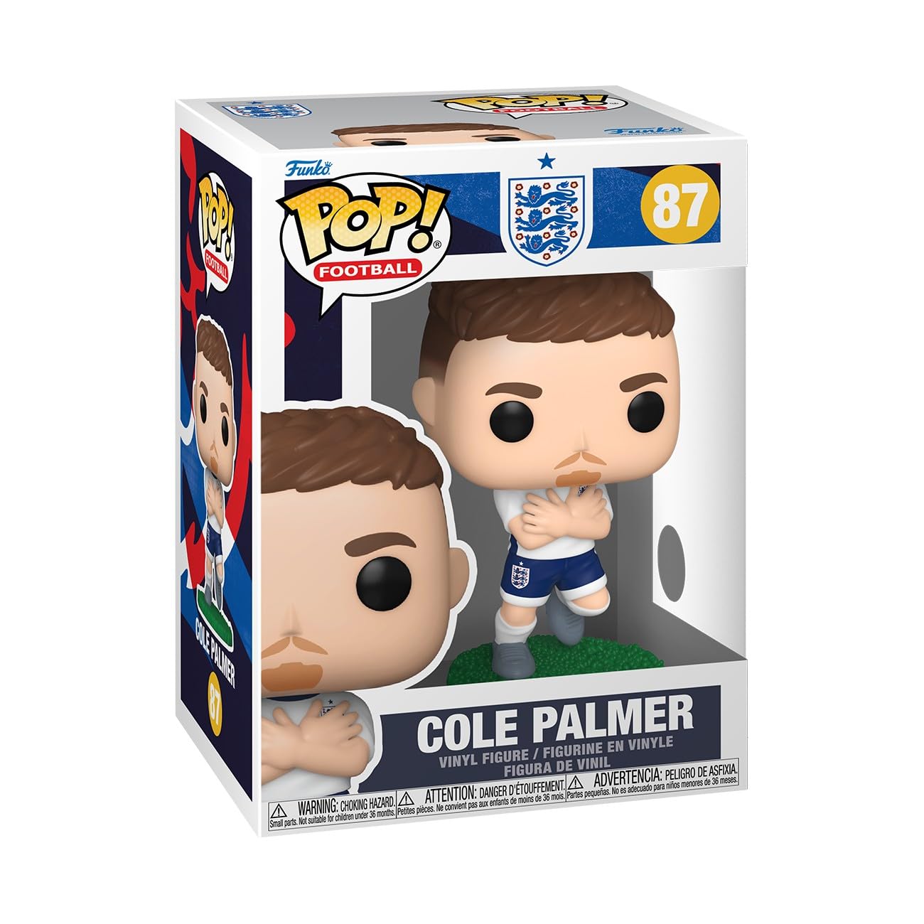 Funko POP! Football: England - Cole Palmer - Collectable Vinyl Figure - Gift Idea - Official Merchandise - Toys For Kids & Adults - Model Figure for Collectors and Display