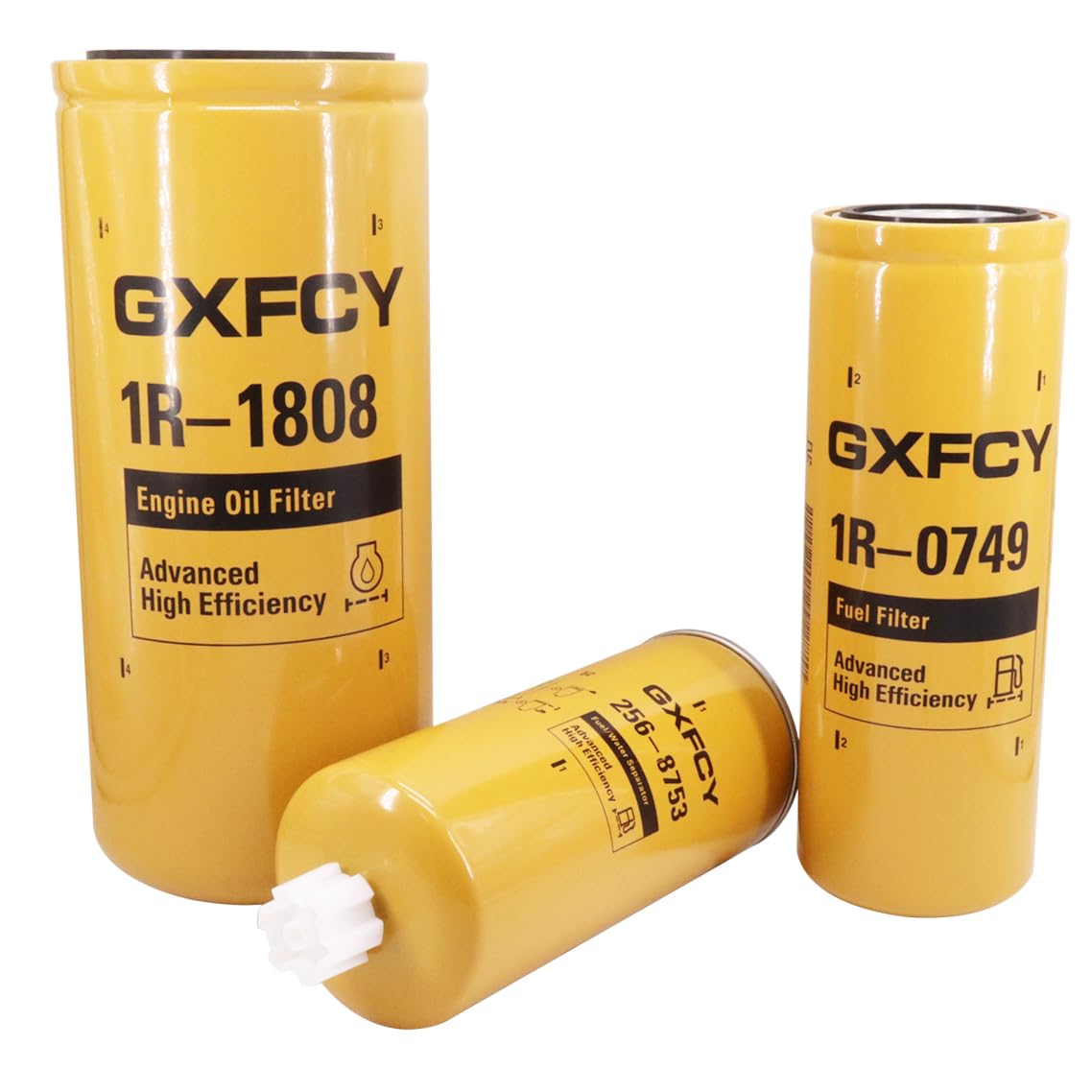 Amazon.com: 1R-1808 Oil Filter 1R-0749 Fuel Filter 256-8753 Fuel