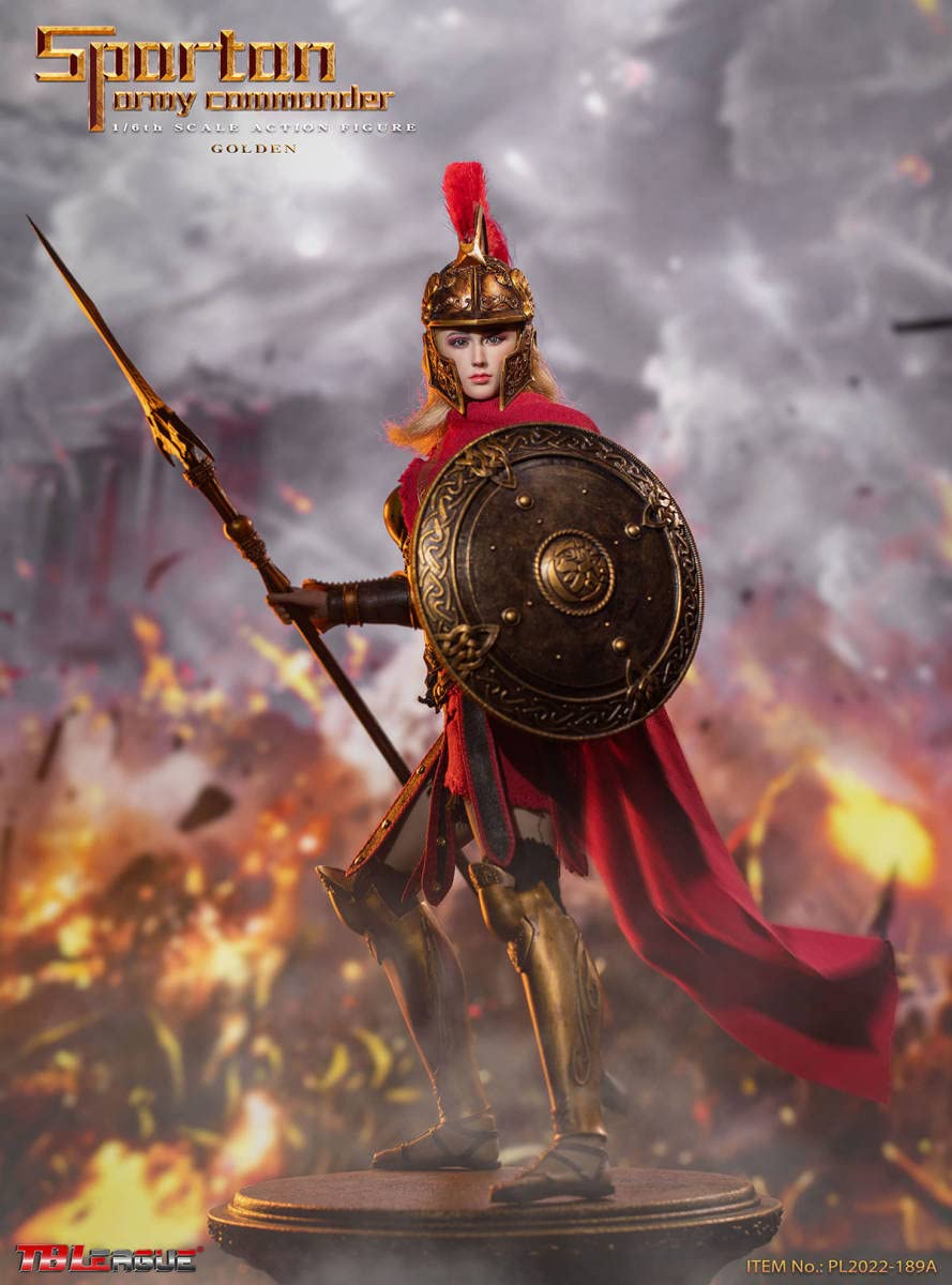 TBリーグ 1/6スパルタン アーミー コマンダー PL2022-189A Amazon | TBLeague 1/6 Spartan Army Commander Golden.Ver 未開封