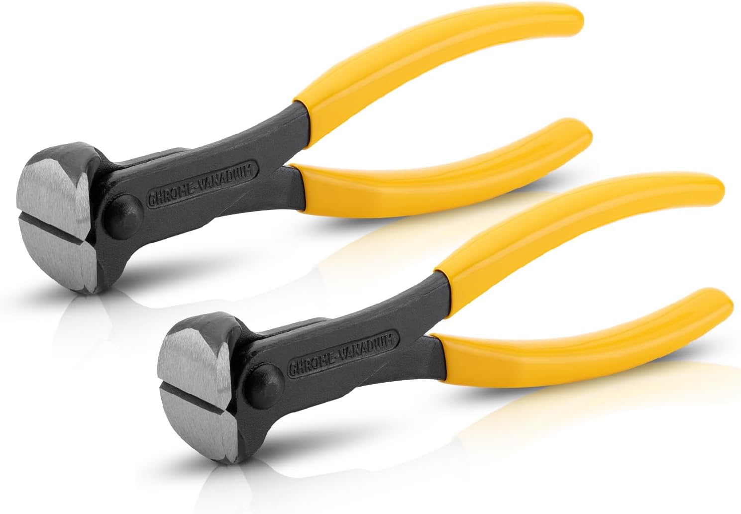 Bates Nail Puller, Yellow, 2 Pack, Nail Remover Tool, Cutting Pliers