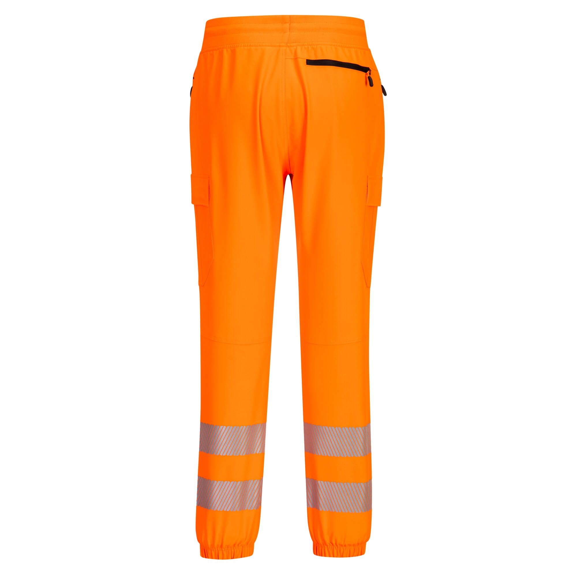 Portwest - Pantalon de Travail Confortable Haute visibilité Flexi Classe 2 KX3 L - Orange