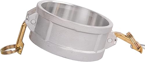 Miniatura 6 de 1 pieza de accesorios de bloqueo de leva de aluminio (parte de 4 pulgadas CC) de manguera de leva y ranura, tapa antipolvo con asas de latón