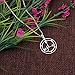 Sepxijew Lilith Sigil Pendant Necklace Keychain Queen of the Night Wiccan Jewelry Pagan Magick Gift (necklace)