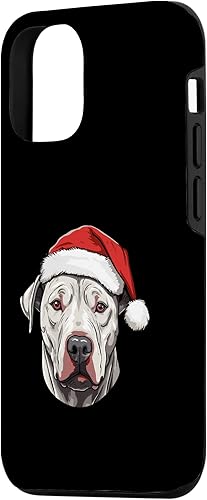 Miniatura 2 de iPhone 15 Dogo Argentino Christmas Dog Portrait Xmas Case