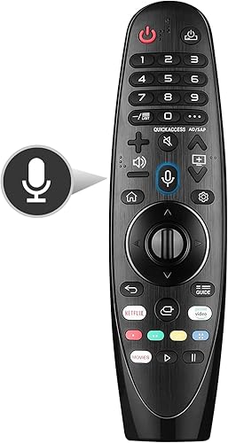 Control remoto universal LG Voice Magic AKB75855501, repuesto para modelos LG Smart TV AN-MR20GA AN-MR19BA AN-MR18BA AN-MR650A 2021 2020 2019 2018