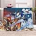 ZFSZSD Couverture Plaid en Peluche Pokémon animé Couverture en Flanelle épaisse Douce Et Confortable - Couverture lit, Housse De Canapé, Couvre -Facile à Entretenir 180x200cm
