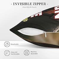 Vista 4 de Almohada personalizada con texto de imagen, de terciopelo de dos lados, funda de almohada personalizada con foto, decoración de habitación