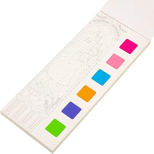 EXCEART Libro de pintura de acuarela de bolsillo marcador de pintura de acuarela para niños y estudiantes 1 unidad