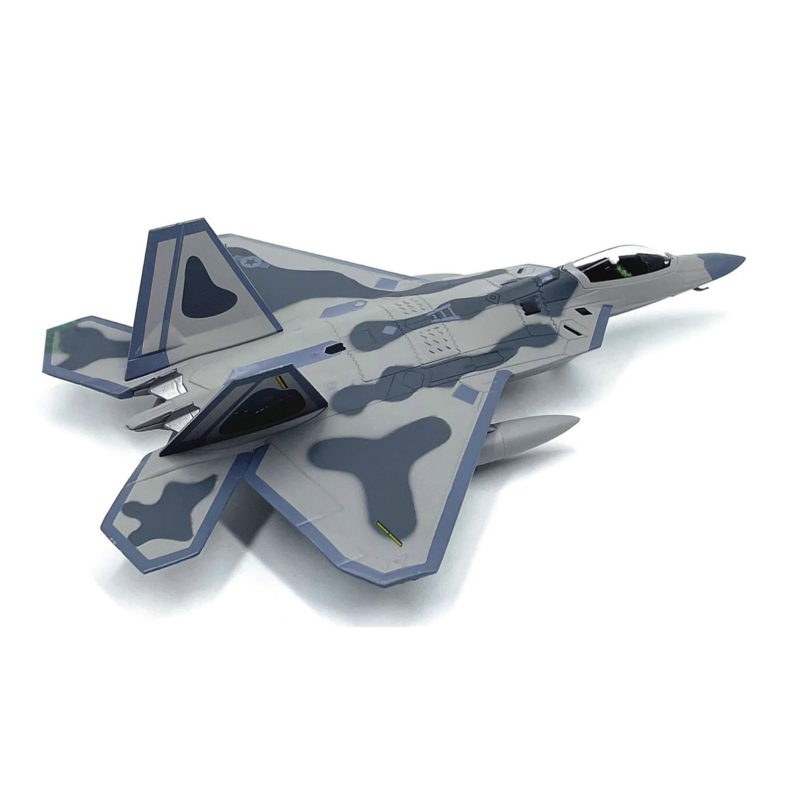 Amazon.co.jp: 合金製 アメリカ空軍 F-22 ラプター 戦闘機 模型 1:100