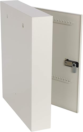 Miniatura 6 de KYODOLED Caja de bloqueo de almacenamiento para llaves con código, gabinete de cerradura para llaves, montaje en pared de gestión de 100 llaves con