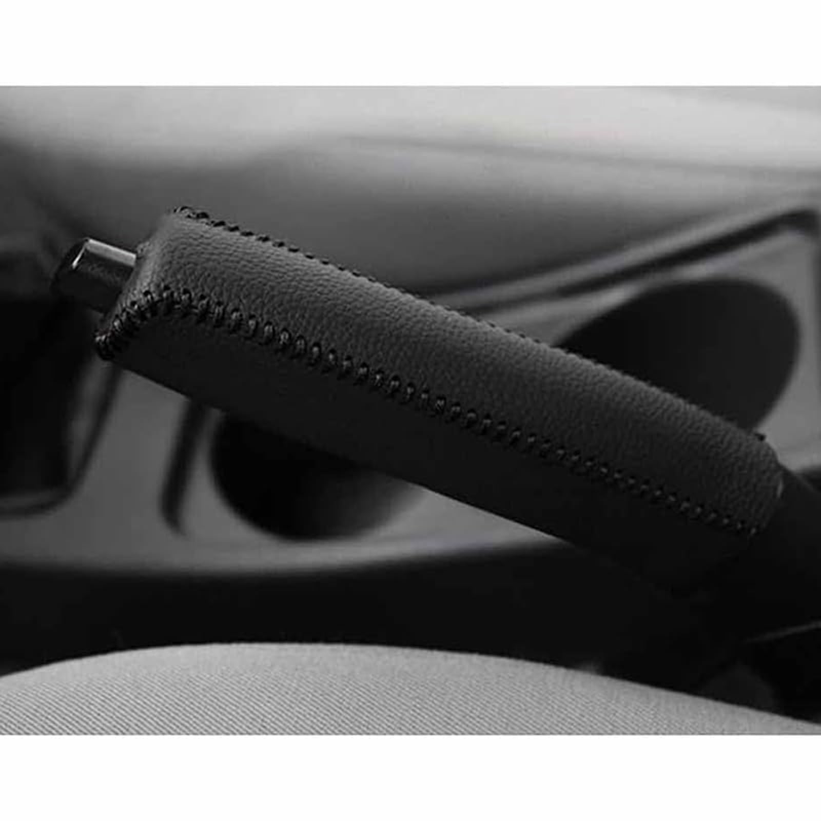 Cspybgxof A Car Handbrake Cover, For Ford Transit Mk7 2006-2014 Nti-Slip Wear-Resistant Comfortable Esthetics Car Hand Brake Cover Uto Interior Ccessories,