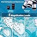 40X-1000X Binocular Microscope for Adults with Microscope Slides Phone Holder and Specimen Preparation Kits, Compound Binocular Microscopes for Home Educational/Hobby Use