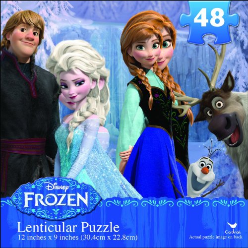 Puzzle Reine des Neiges 3D lenticulaire Disney pour après-midi en famille