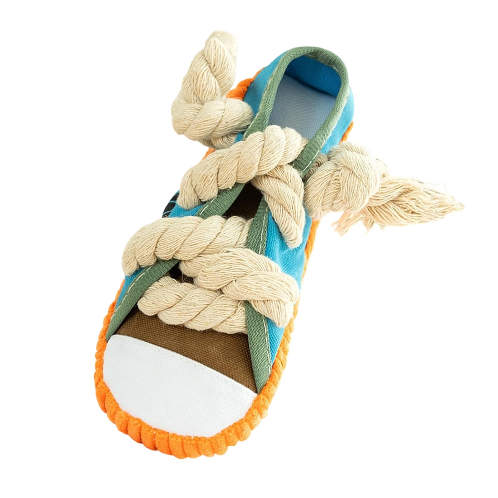 LUCKGONI Dog Chew Toy Shoe With Squeaky Sound and Pull For Small to Mediums Size Breeds Indoor Outdoor Entertainment