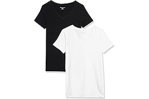 Women's Classic-Fit Short-Sleeve V-Neck T-Shirt