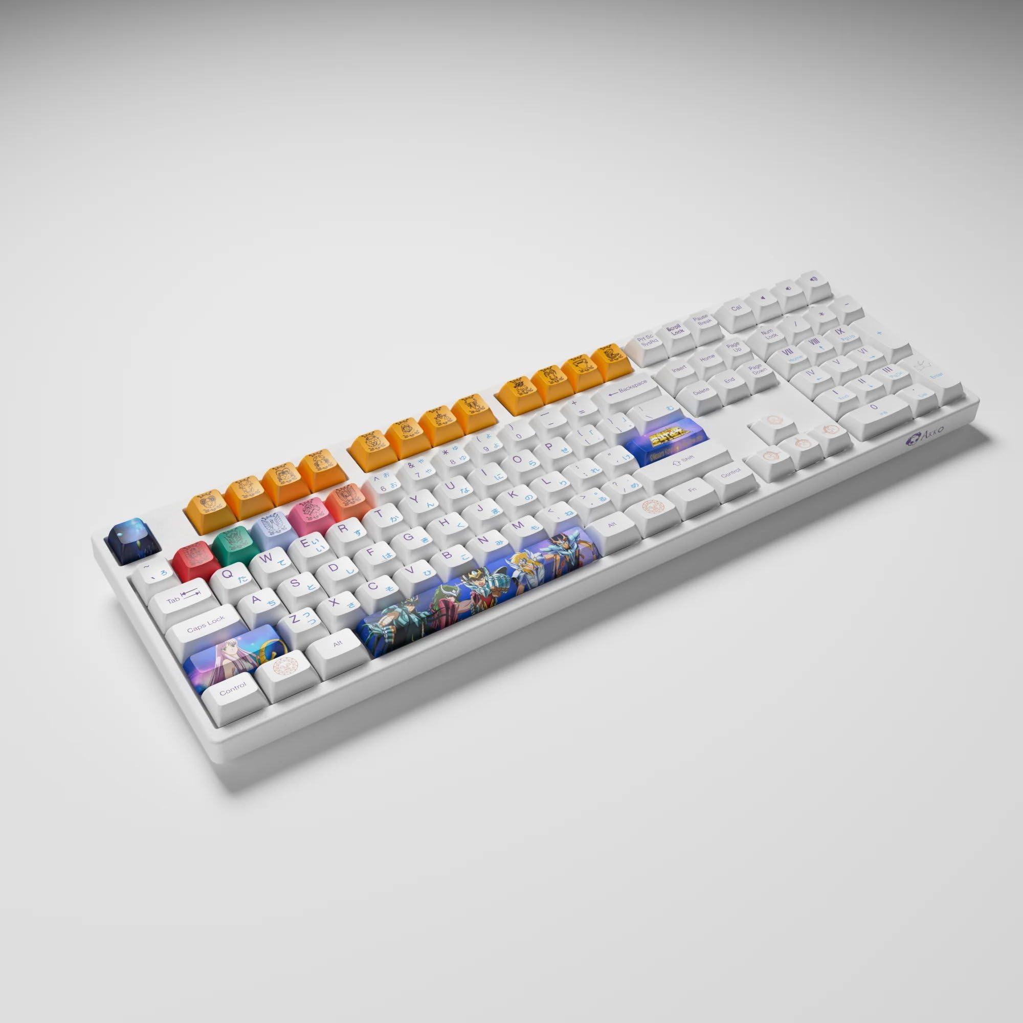 Teclado Mecânico Cavaleiros do Zodíaco Akko 3108v2 Switch Akko CS