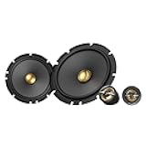 A-Series Plus TS-A1601C 6.5” 2-Way Speakers (Pair) – 350W Max, Crisp Highs + Clear Vocals, Enhanced Bass, Ideal Factory Upgrade, Installation Adaptors Included