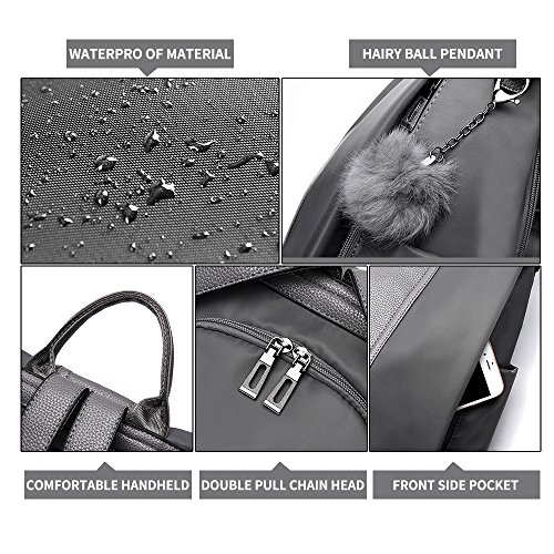 Image of PINCNEL Women Backpack Purse Waterproof Nylon Anti-theft Rucksack Lightweight Shoulder Bag