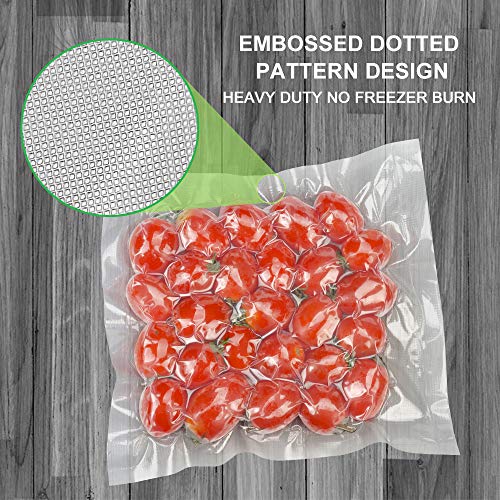 image for Accenter Vacuum Sealer Bags 100 Pint 6x10 Inch Commercial Grade Food S