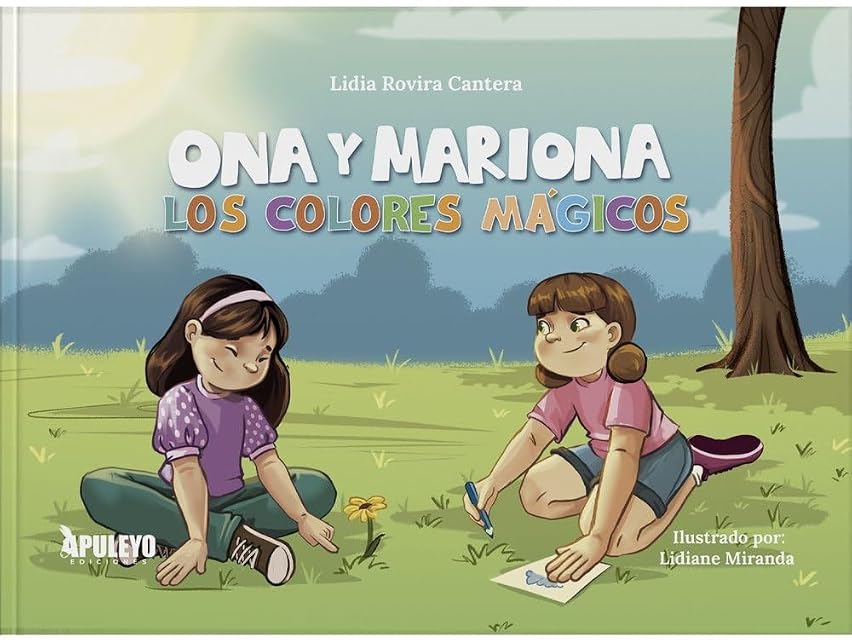 Portada de Ona y Mariona los Colores Magicos