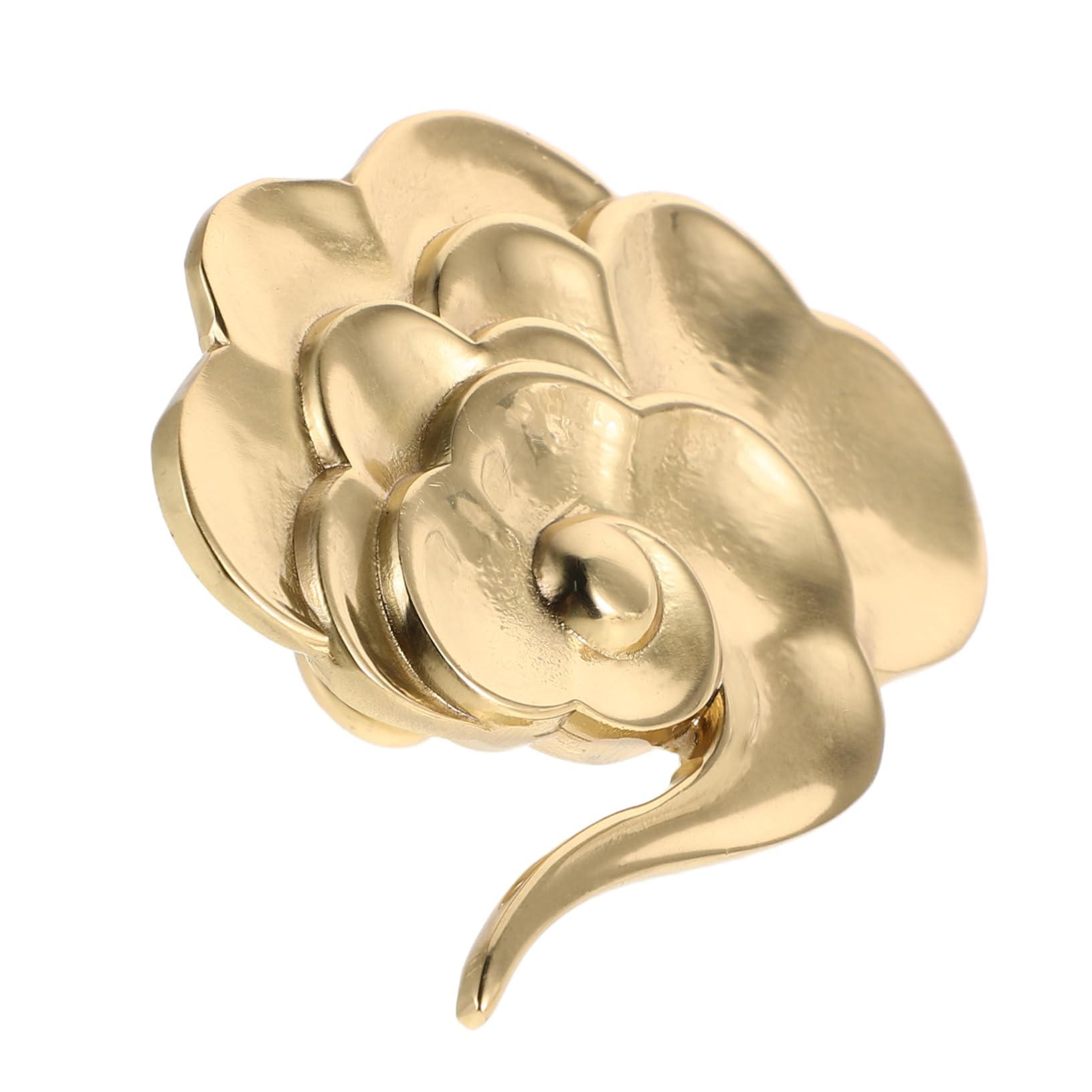 Sosoport Brass Cloud Knob Handles Cabinet Drawer Pulls with Smooth Finish Easy Installation for Kitchen Wardrobe and Storage Units Cultural Significance Design for Luck