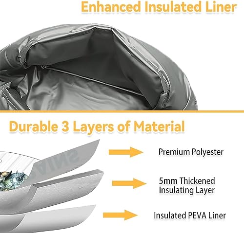 Miniatura 5 de AIOMXZZ Lonchera de tren para niños, pequeñas bolsas de almuerzo aisladas, lonchera reutilizable Kawaii para niños, bolsas de almuerzo congelables