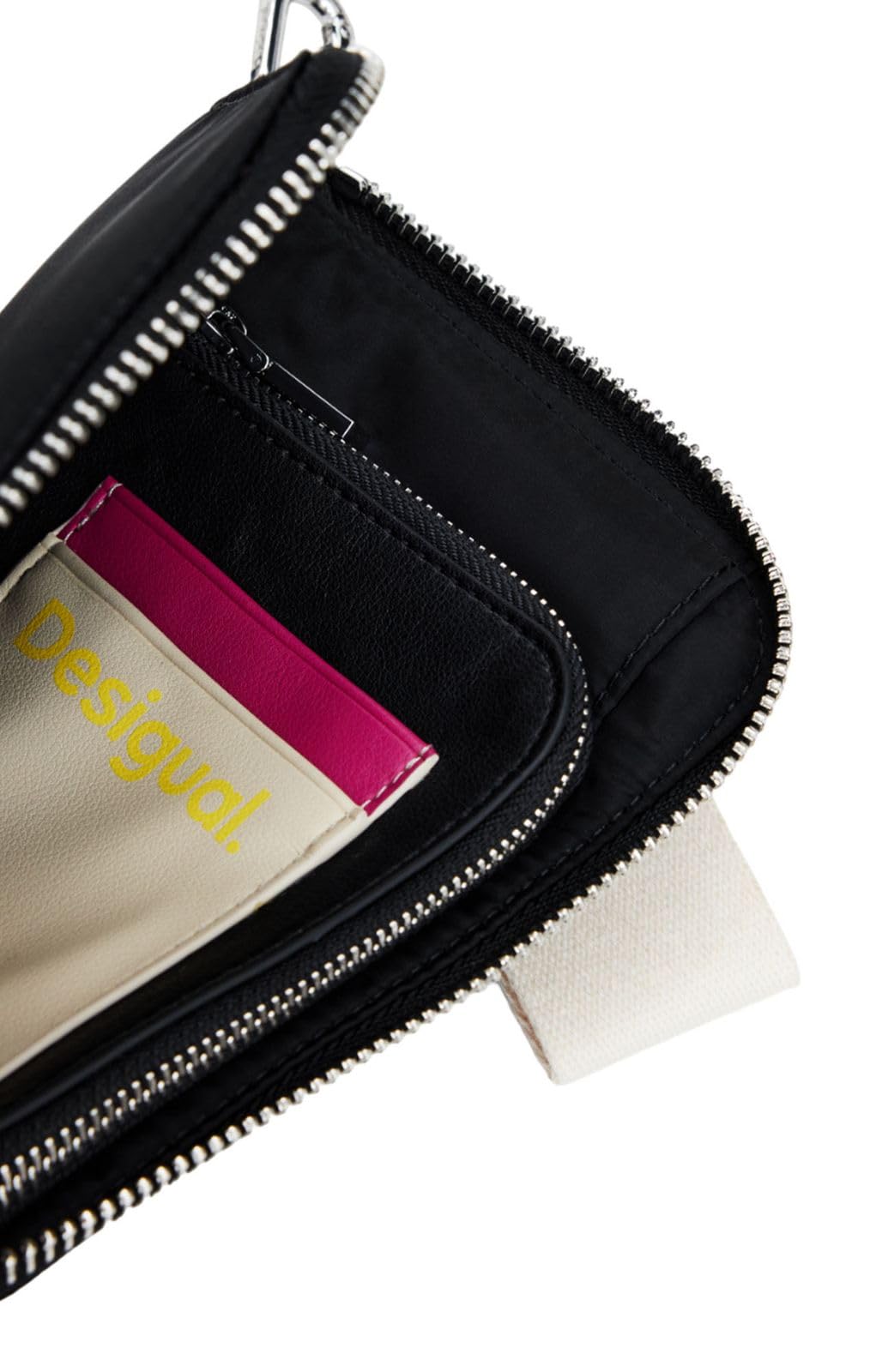 Desigual Bolsa para móvil Bolsa Colgante Priori Candela Phone Bag Black Negro