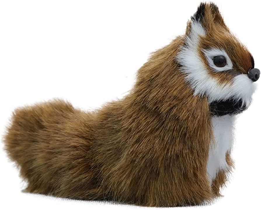 逞しいリスちゃん ぬいぐるみ ハンドメイド 海外作家様 栗鼠 部屋飾り モールアート りす 栗鼠の通販 by 田井バラ園｜ラクマ