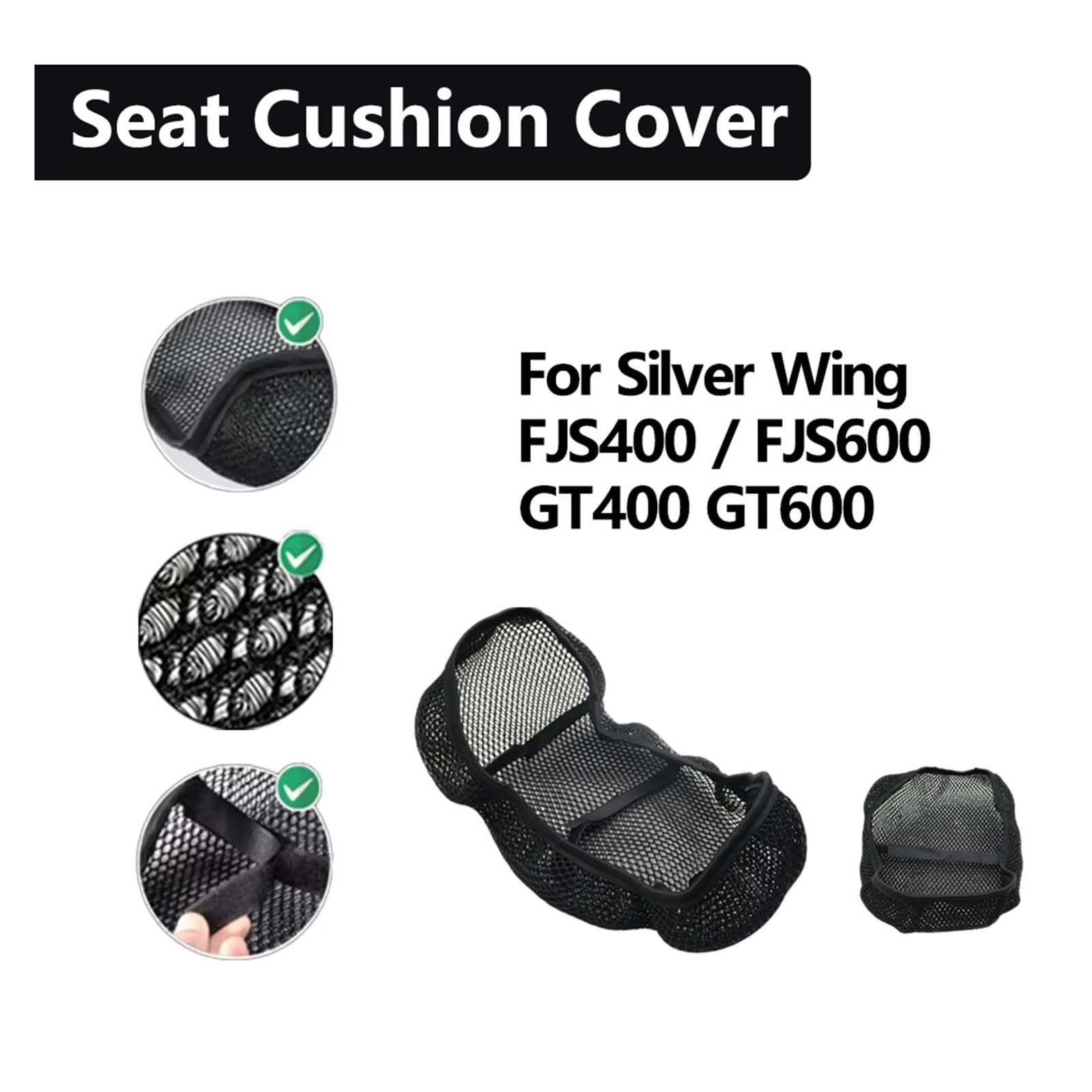 Coprisella Coprisedile Moto Per Hond&a Silver Wing FJS 400 600