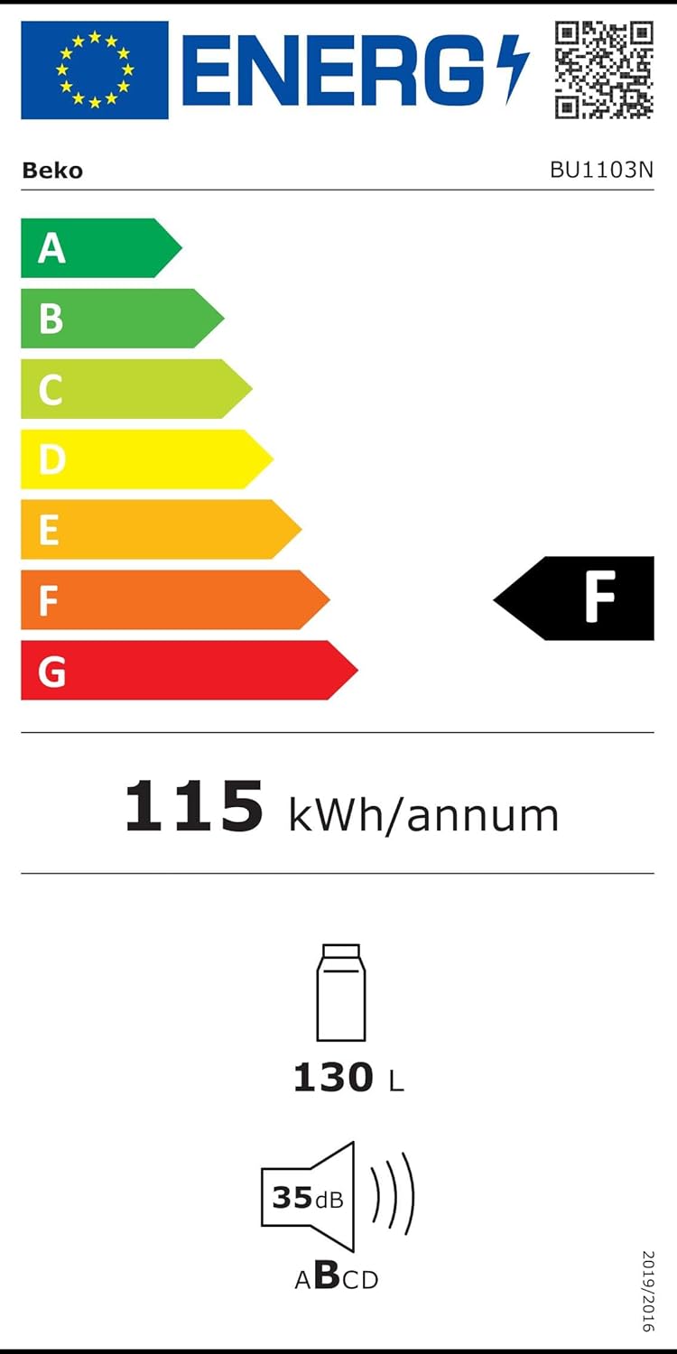 Beko BU 1103N refriegerator White A+ Beko BU 1103N refriegerator White A+