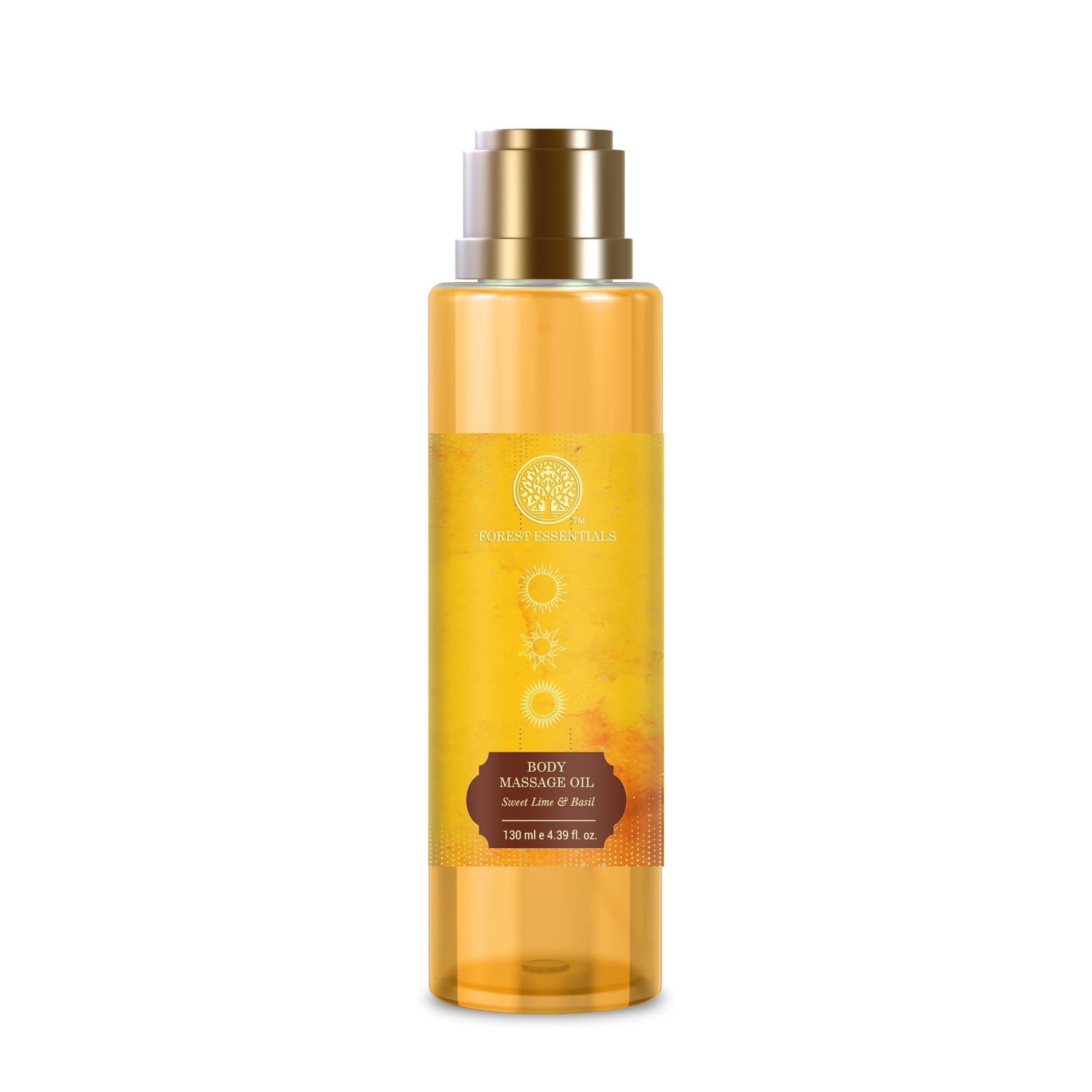 Forest Essentials Body Massage Oil Sweet Lime & Basil | Ayurvedic Nourishing & Refreshing Body Oil | Nourishing Body Care-picture-54