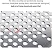 Stainless Steel Perforated Plate,304 Stainless Steel Perforated Sheet, Metal Plate (65x110cm) - Durable, Corrosion-Resistant, Ideal for Industrial & DIY Projects, Perfect for Ventilation & L