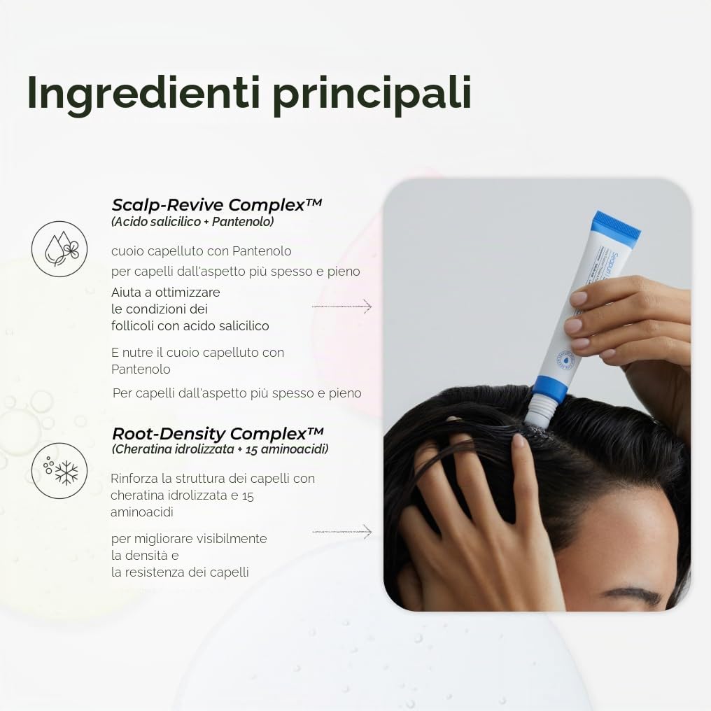 Seapuri Scalpy Scalp Serum for Fine and Brittle Hair, Against Hair Loss and Hair Breakage, Sérum Anti-Chute Fortifiant