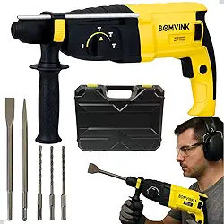 Martelete Profissional 110V 1480W SDS Perfurador Rompedor Para Obras Cocreto