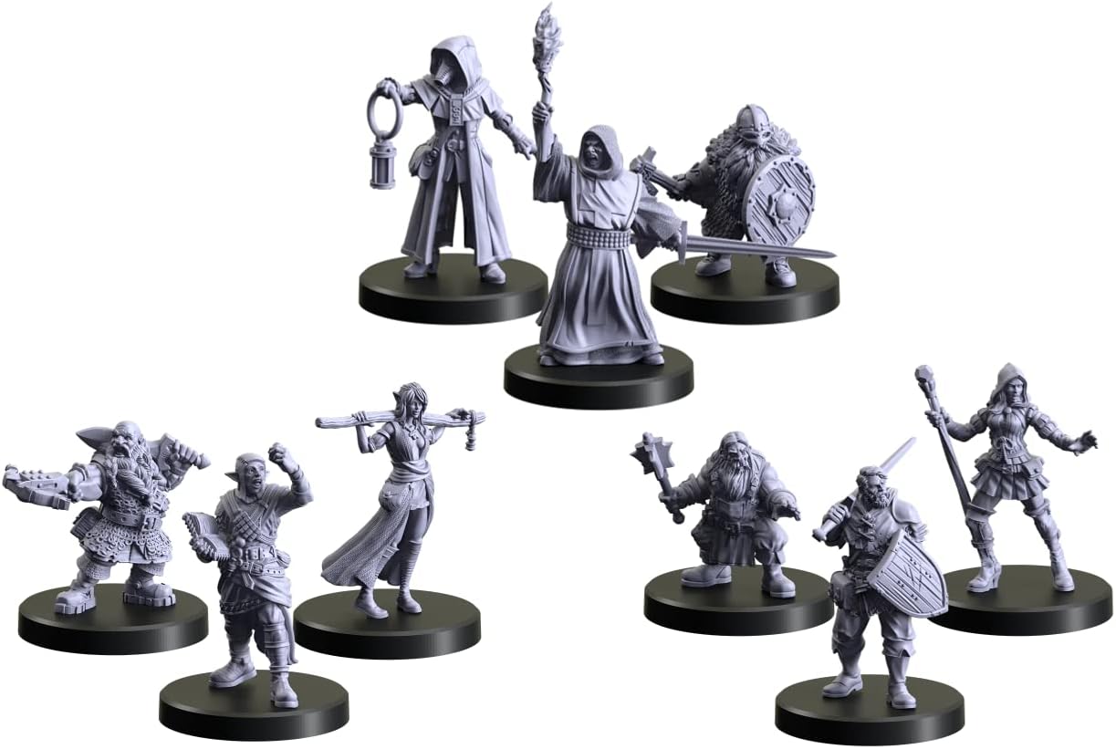 Monster Fight Club The Witcher Miniatures Bundle Classes 1