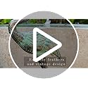Shorayn Garden Crane Statues, Blue Heron Sculptures for Outdoor, Cranes Decor Metal Bird, Patina Garden Art Lawn Ornaments for Yard Patio Porch Outside Decorations