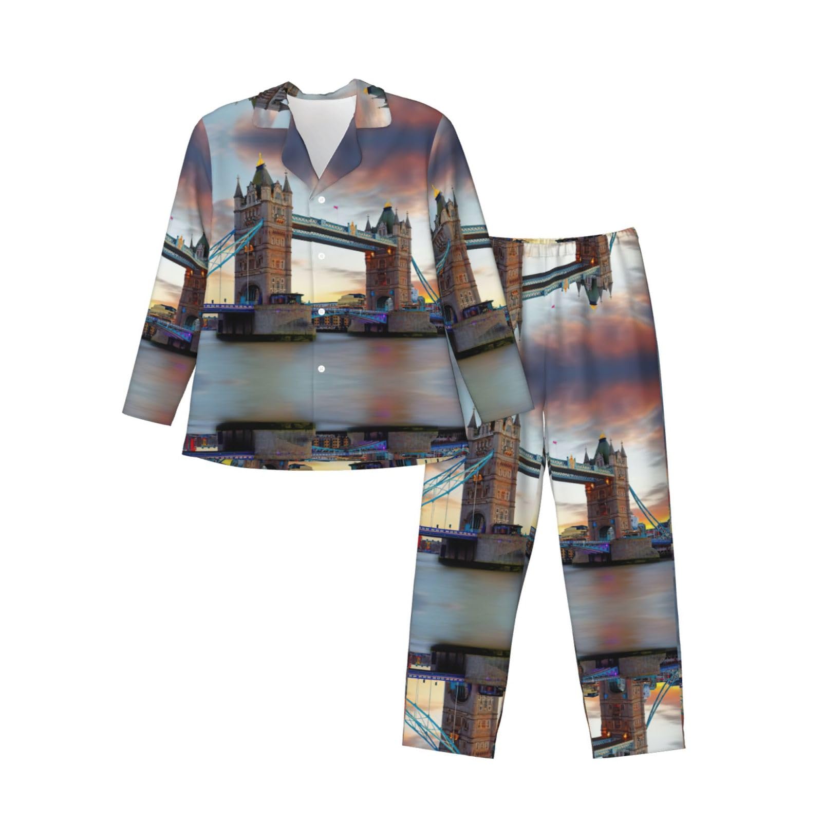 Pyjama manches longues homme pour nuit fraîche et peau sensible - 8
