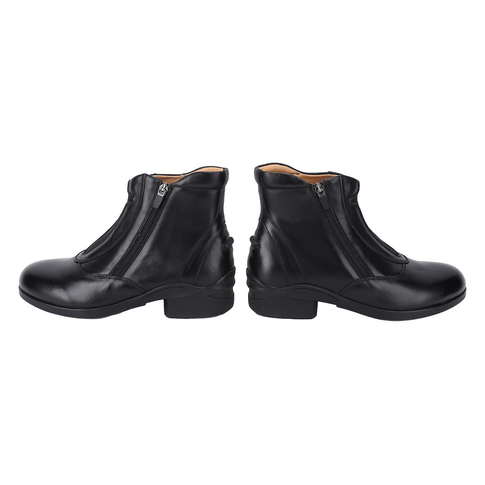 Botas de Montar EVA para Hombre y Mujer, Antideslizantes hasta el Tobillo con Cremallera para Entrenamiento Ecuestre, Salto de Obstáculos