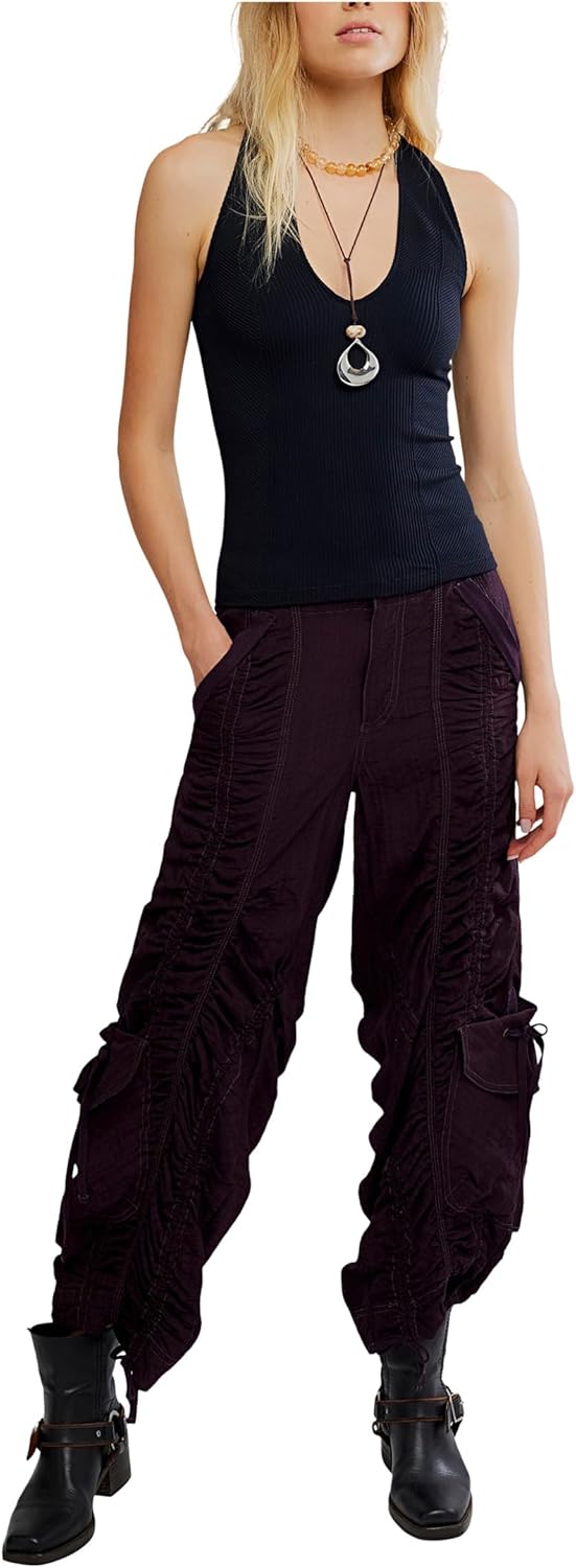 Free People Womens Sleek Plunge Cami - Image 5